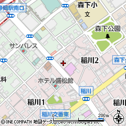 株式会社三興商会周辺の地図
