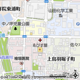 京都府京都市南区上鳥羽南中ノ坪町44周辺の地図