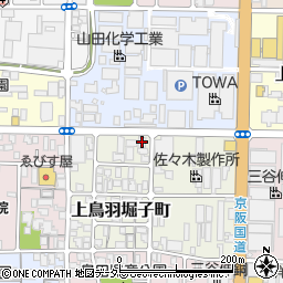 京都府鍍金工業組合周辺の地図