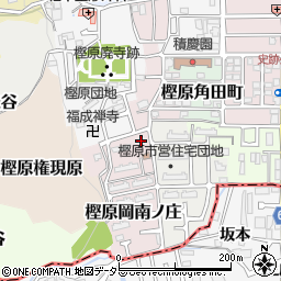 京都府京都市西京区樫原岡南ノ庄9周辺の地図