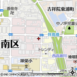 京都府京都市南区吉祥院東前田町40周辺の地図