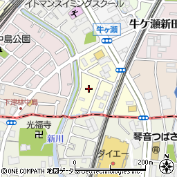 京都府京都市西京区牛ケ瀬堂田町周辺の地図
