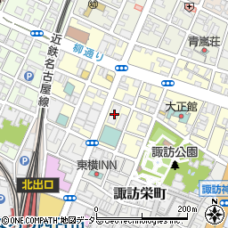 株式会社三十三銀行　本店人事部研修課周辺の地図