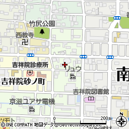 京都府京都市南区吉祥院東砂ノ町45周辺の地図