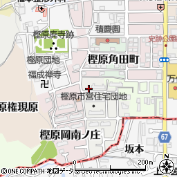 京都府京都市西京区樫原釘貫24周辺の地図