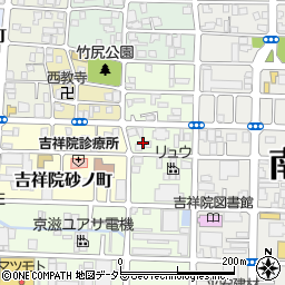 京都府京都市南区吉祥院東砂ノ町35周辺の地図