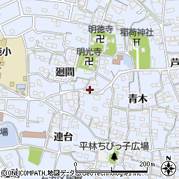 愛知県知多郡東浦町石浜廻間57周辺の地図