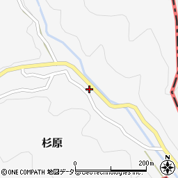 大阪府豊能郡能勢町杉原36-2周辺の地図