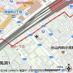静岡第一ホテル周辺の地図