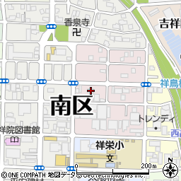 京都府京都市南区吉祥院東前田町13周辺の地図