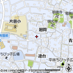 愛知県知多郡東浦町石浜廻間77周辺の地図