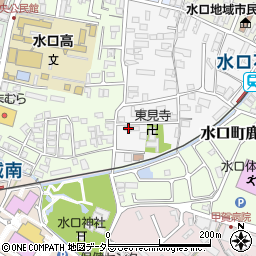 滋賀県甲賀市水口町八光6-11周辺の地図