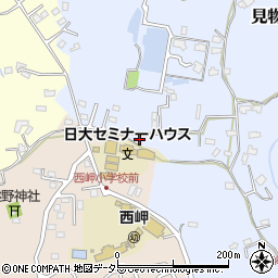 千葉県館山市見物516周辺の地図