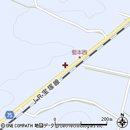 兵庫県三田市藍本1594周辺の地図