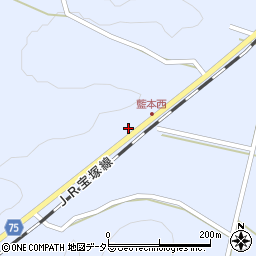 兵庫県三田市藍本1595周辺の地図