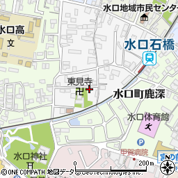 滋賀県甲賀市水口町八光6-18周辺の地図