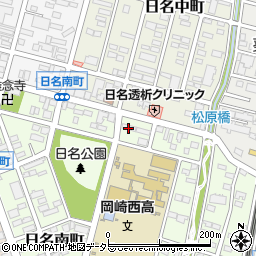 演歌王　岡崎店周辺の地図