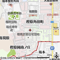 京都府京都市西京区樫原釘貫25-3周辺の地図