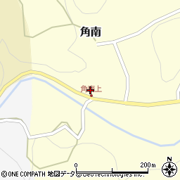 岡山県美作市角南418周辺の地図