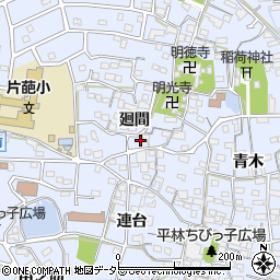 愛知県知多郡東浦町石浜廻間38周辺の地図