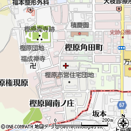 京都府京都市西京区樫原釘貫24-2周辺の地図