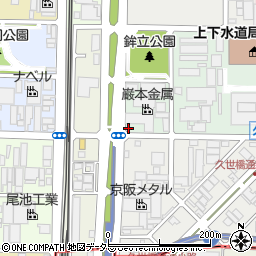京都府京都市南区上鳥羽鉾立町3周辺の地図