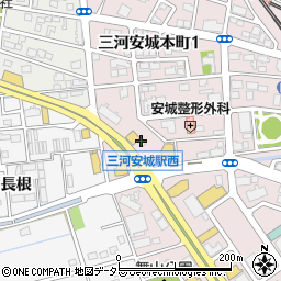 三河安城法律事務所周辺の地図
