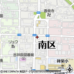 明成車輌株式会社　南営業所周辺の地図