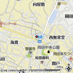 セブンイレブン知多岡田西店周辺の地図