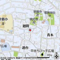 愛知県知多郡東浦町石浜廻間40周辺の地図