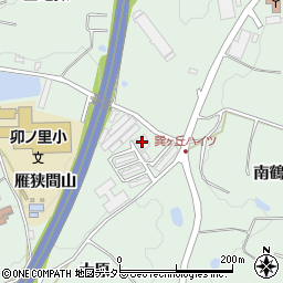 愛知県知多郡東浦町緒川雁狭間山1-82周辺の地図
