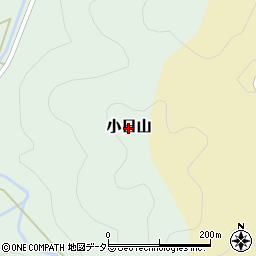 兵庫県佐用町（佐用郡）小日山周辺の地図