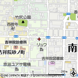 京都府京都市南区吉祥院東砂ノ町39周辺の地図