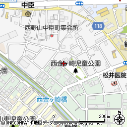 京都府京都市山科区勧修寺西栗栖野町109周辺の地図