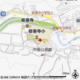 伊豆市立修善寺小学校周辺の地図