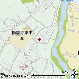 修善寺東小学校周辺の地図