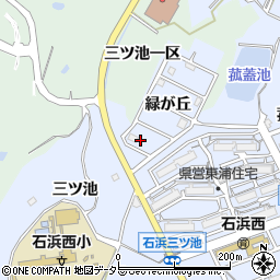 愛知県知多郡東浦町石浜緑が丘59周辺の地図