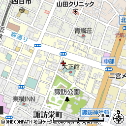 八城寿司本店周辺の地図