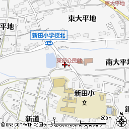 愛知県知多市八幡南大平地24-2周辺の地図