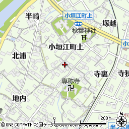 愛知県刈谷市小垣江町上48周辺の地図