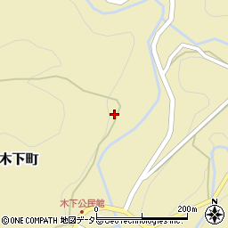 愛知県岡崎市木下町嶋周辺の地図