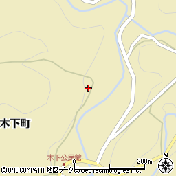 愛知県岡崎市木下町（嶋）周辺の地図