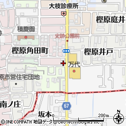 京都府京都市西京区樫原畔ノ海道1-122周辺の地図