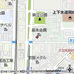 京都府京都市南区上鳥羽鉾立町4周辺の地図