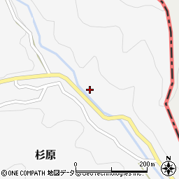 大阪府豊能郡能勢町杉原88-1周辺の地図