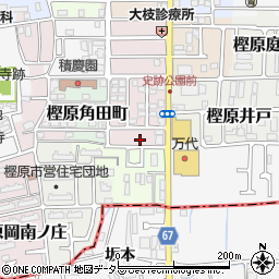 京都府京都市西京区樫原畔ノ海道1-114周辺の地図