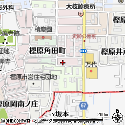 京都府京都市西京区樫原畔ノ海道1-71周辺の地図