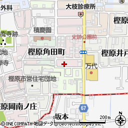 京都府京都市西京区樫原畔ノ海道1-117周辺の地図