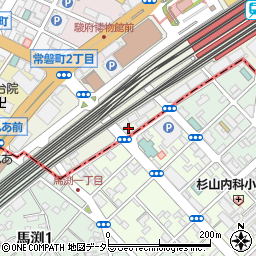 株式会社ジェイアール東海エージェンシー　静岡支店周辺の地図