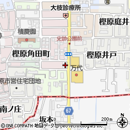 京都府京都市西京区樫原畔ノ海道1-121周辺の地図